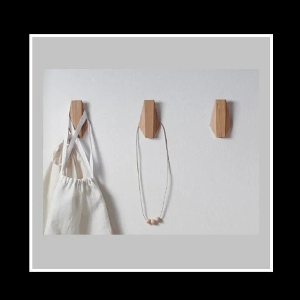 IKEA SKUGGIS Bamboo Single Wall Hook, 1 piece, 203.501.63